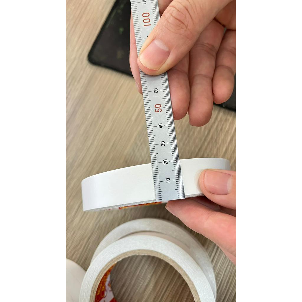 Băng keo 2 mặt kích thước 2mm*15m băng keo siêu dính giá rẻ