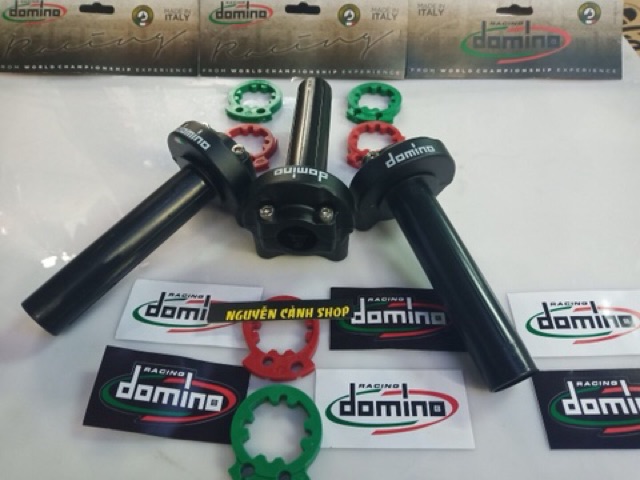 Cùm tăng tốc domino hai dây màu đen