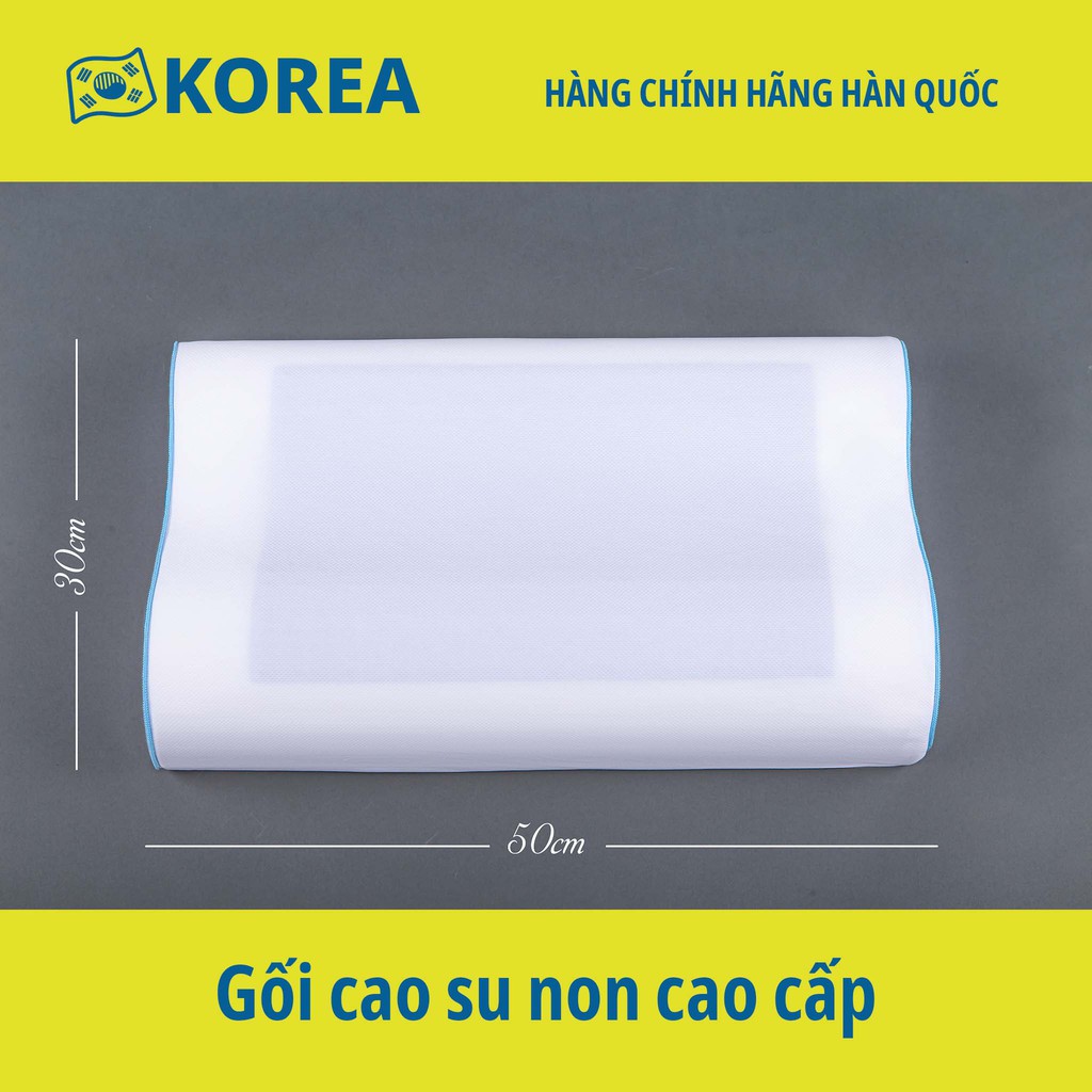 Gối cao su non gel lạnh làm mát - Chính hãng Mehome Hàn Quốc – Mát lạnh sảng khoái êm ái cả đêm (MP-011)