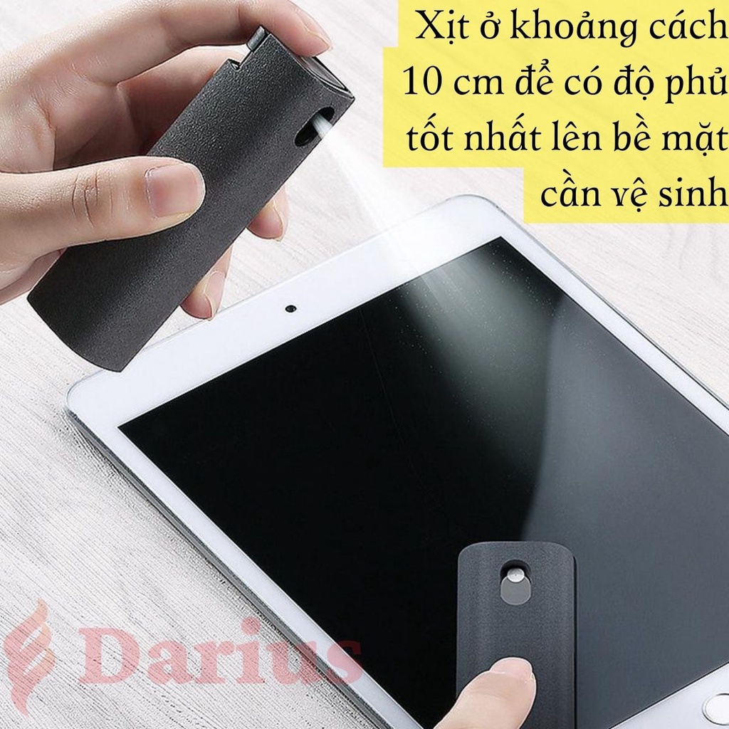 Bình xịt vệ sinh điện thoại , chai xịt lau màn hình điện thoại - Touchscreen Mist Cleaner , Screen Cleaner Spray