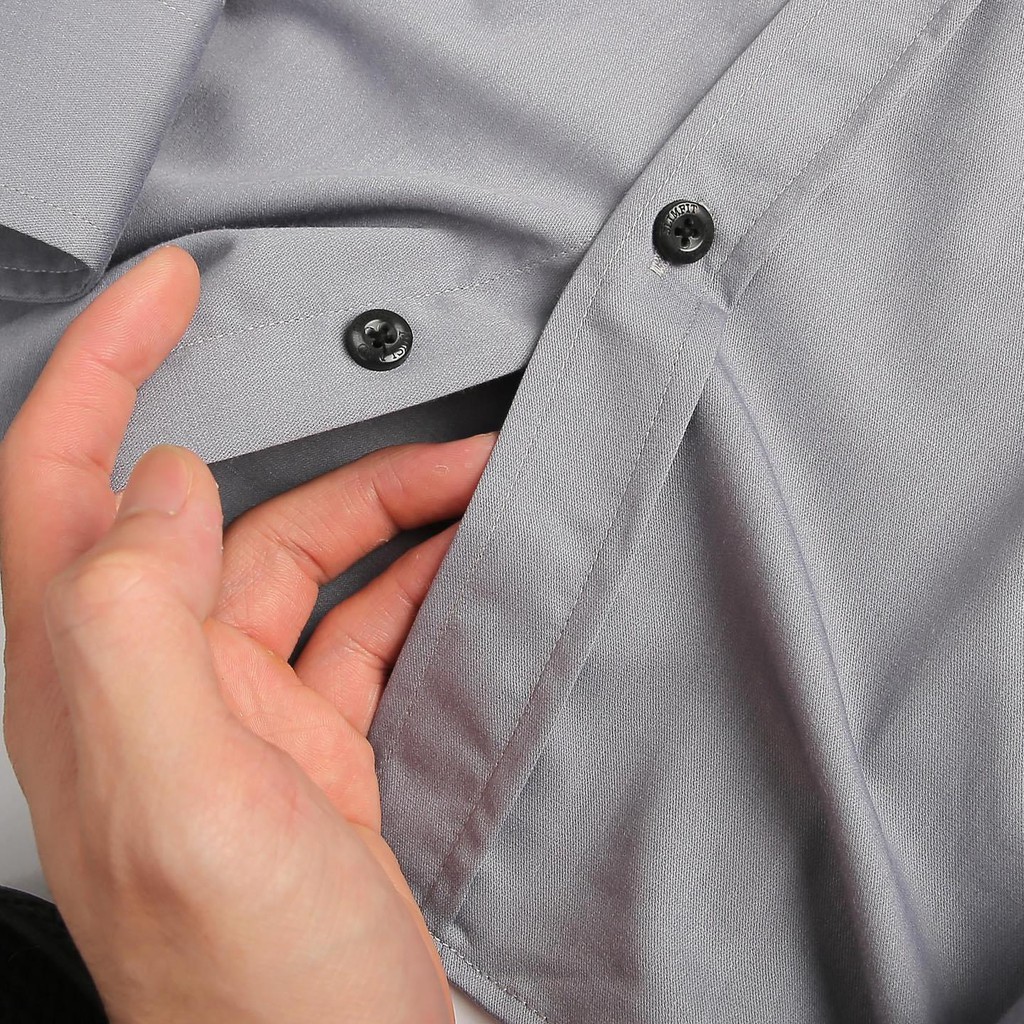 Áo sơ mi nam tay dài trơn đủ màu 💖💖💖 vải lụa mềm mát 💖 SMML7 💖đẹpcháyhàng vài mã rồi anh em💖 | BigBuy360 - bigbuy360.vn