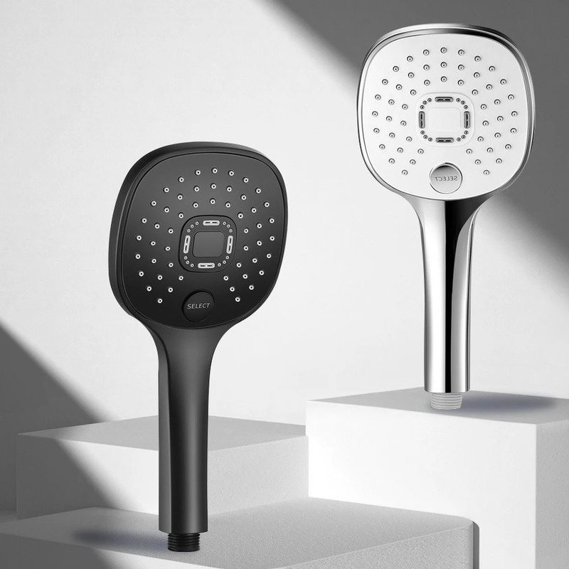 Đầu Vòi Sen Áp Suất Cao 3 Chế Độ Bằng ABS Tiết Kiệm Nước Chất Lượng Cao Có Thể Điều Chỉnh Cho Nhà Tắm