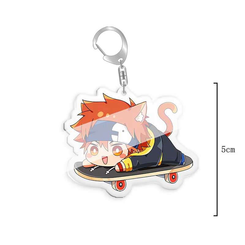 Móc khóa mặt hình nhân vật anime SK8