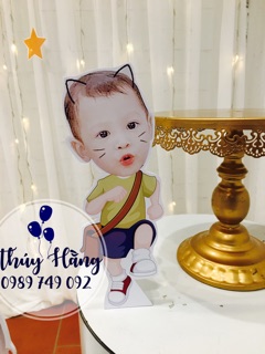 Chibi trang trí sinh nhật