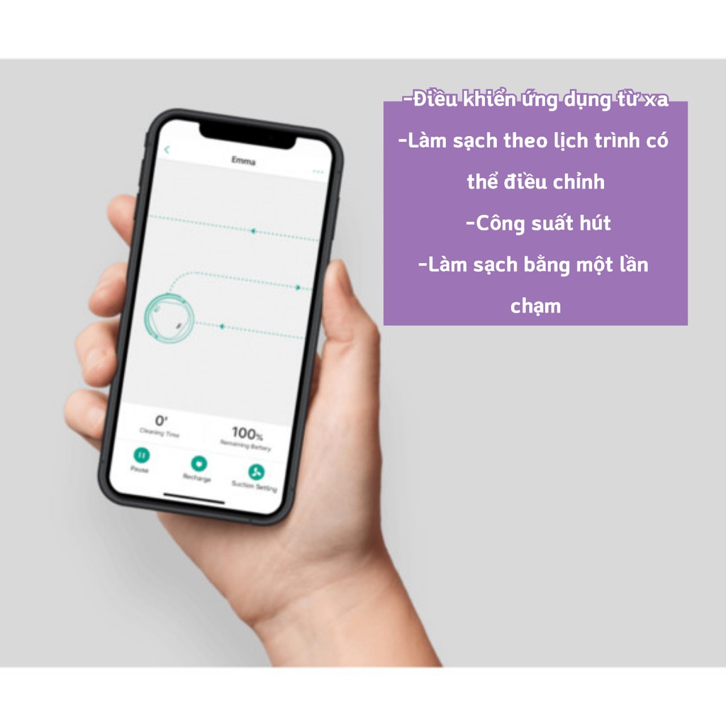 Máy hút bụi robot EMMA S