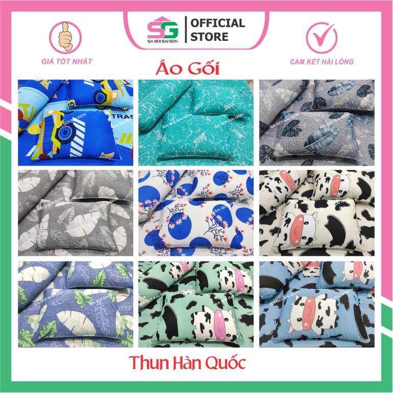 Áo gối thun lạnh Hàn Quốc cao cấp( inbox chọn mẫu)