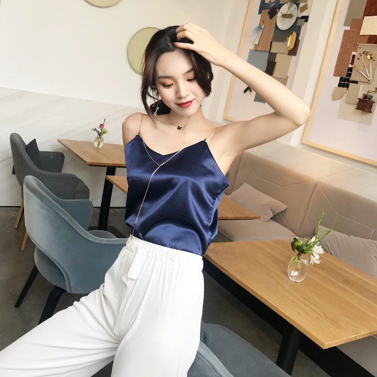 ÁO LỤA HAI DÂY ULZZANG - EMILYSHOP | BigBuy360 - bigbuy360.vn