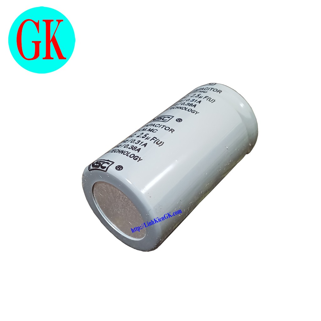 Tụ dầu 2,5uF 450Vac NSC [K-09-07]