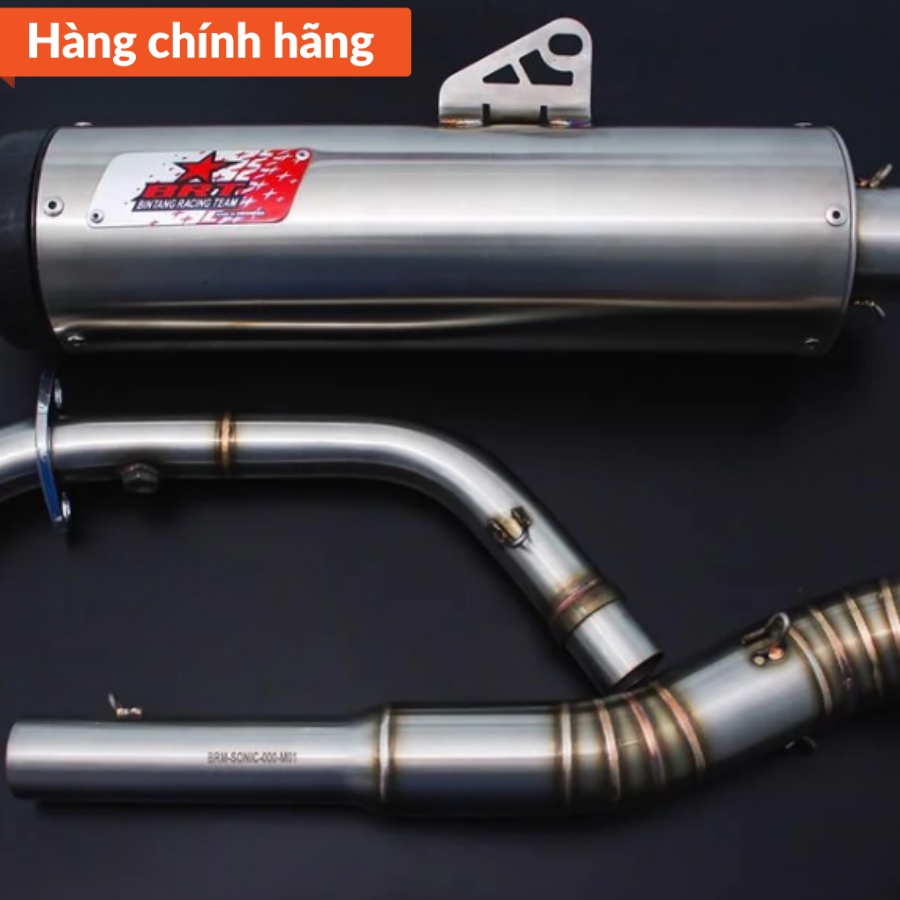 [Mã INBAU40 giảm 40K đơn 249K] Pô BRT MagiXhaust Full System dành cho Satria/Raider - Hàng chính hãng