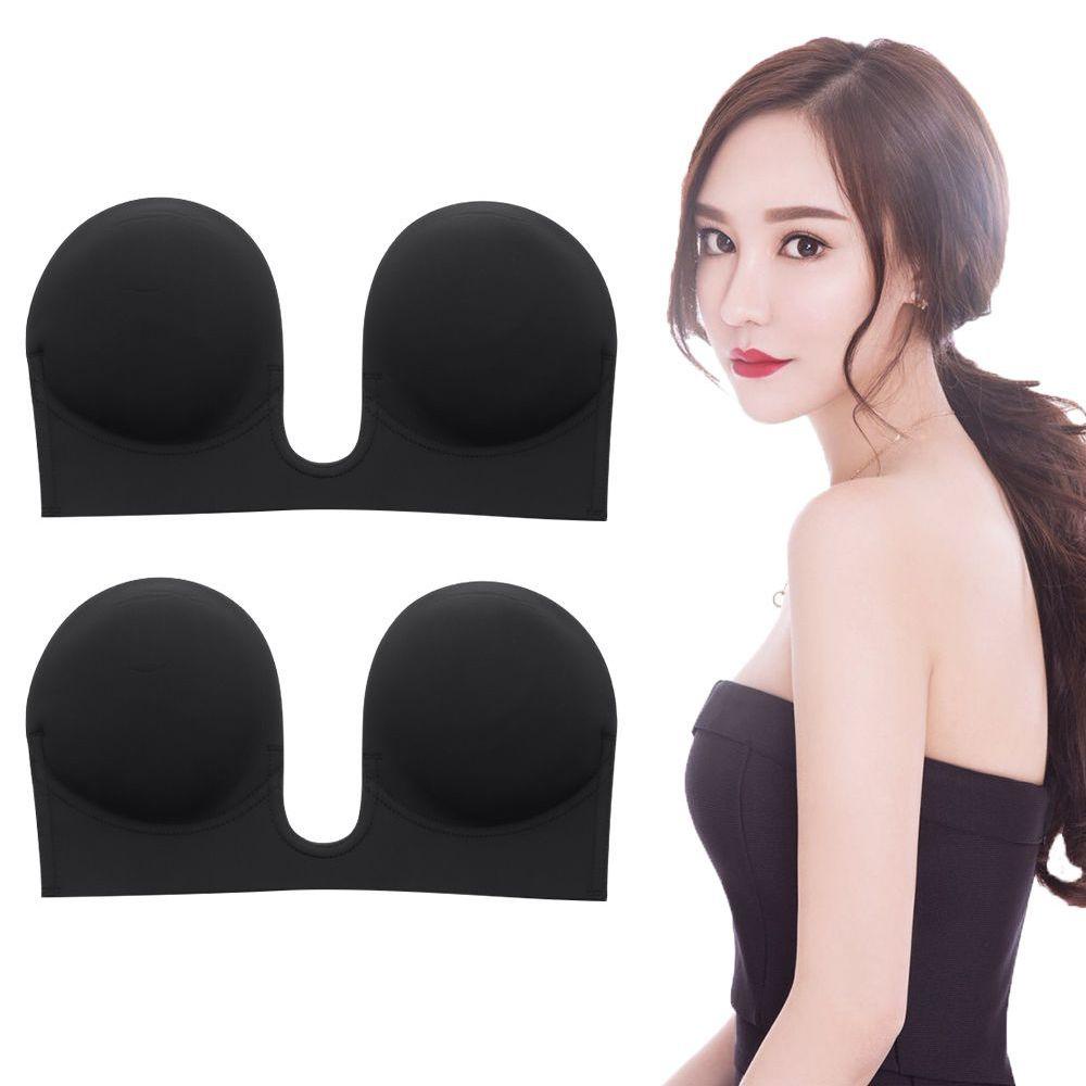 OSIER1 Áo Lót Nâng Ngực Tự Dính Hình Chữ U Quyến Rũ Cho Nữ
