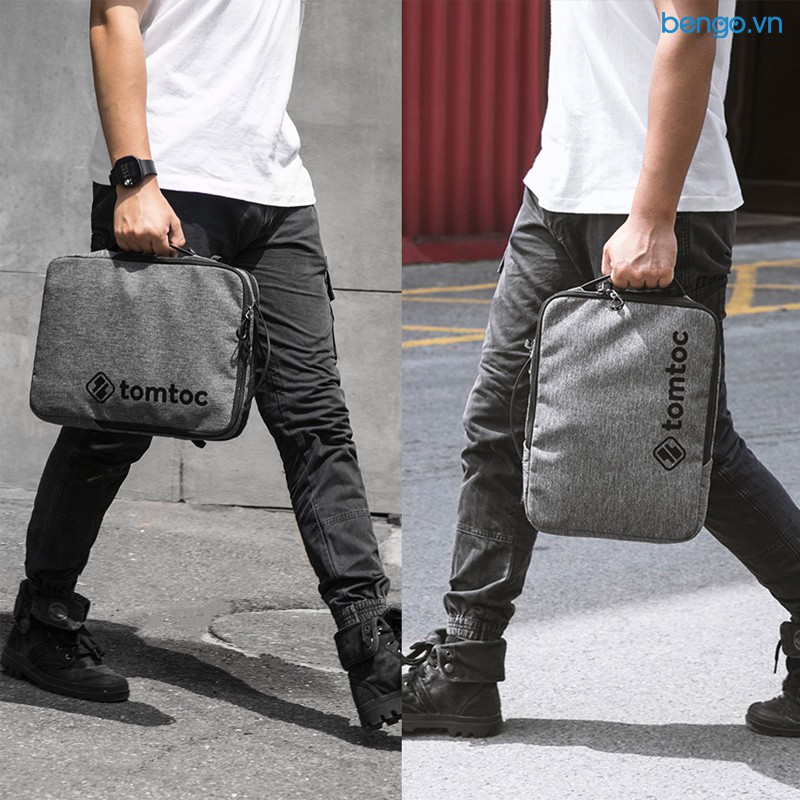 Túi chống sốc TOMTOC (USA) URBAN SHOULDER BAGS cho Macbook/Laptop 13 inch