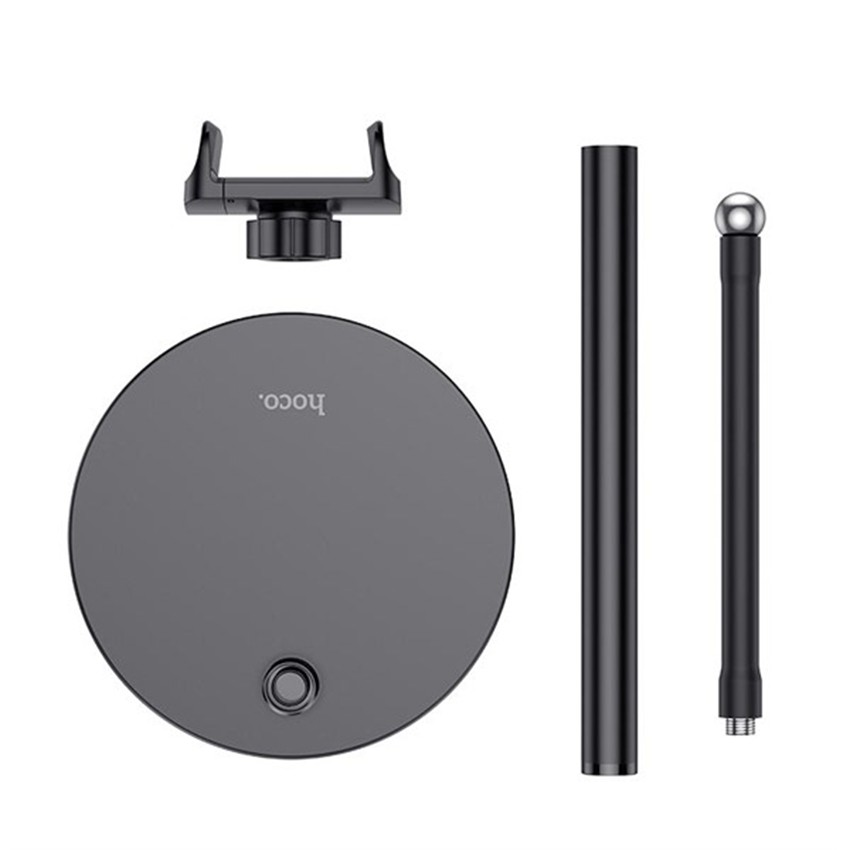 Giá đỡ điện thoại để bàn hợp kim nhôm cao cấp Hoco PH28, sử dụng đa năng tiện dụng, phụ kiện tương thích nhiều thiết bị | BigBuy360 - bigbuy360.vn