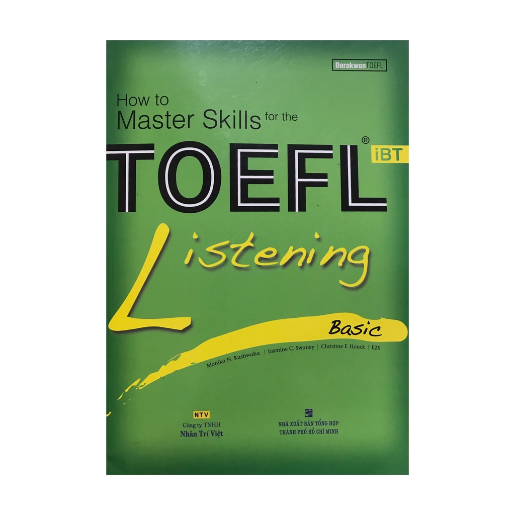 Sách - How to master skills for the Toefl Listening
