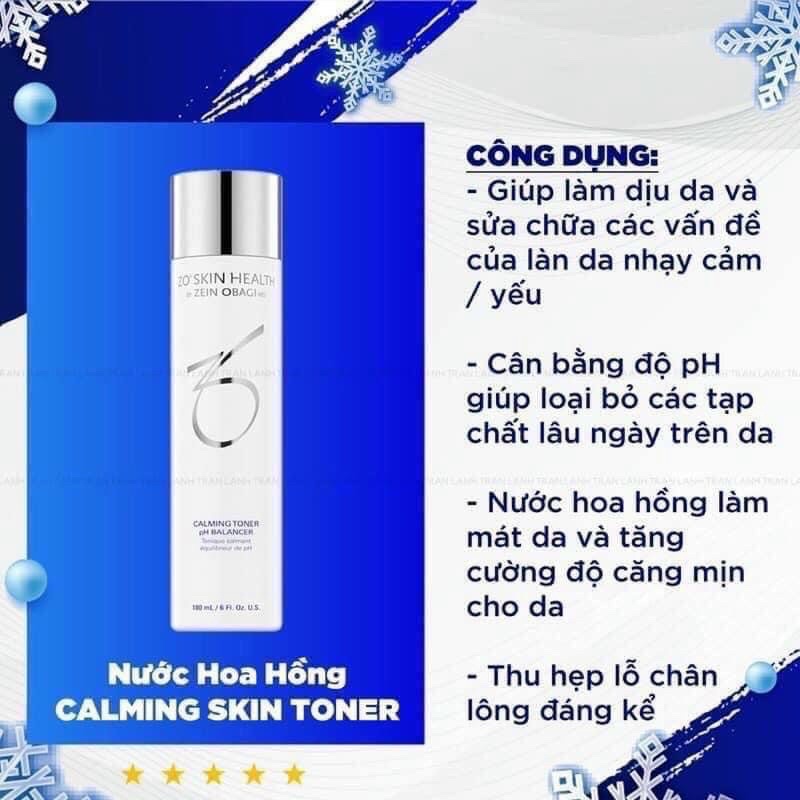Nước Hoa Hồng Cho Da Nhạy Cảm Z.O Calming Toner PH Balancer