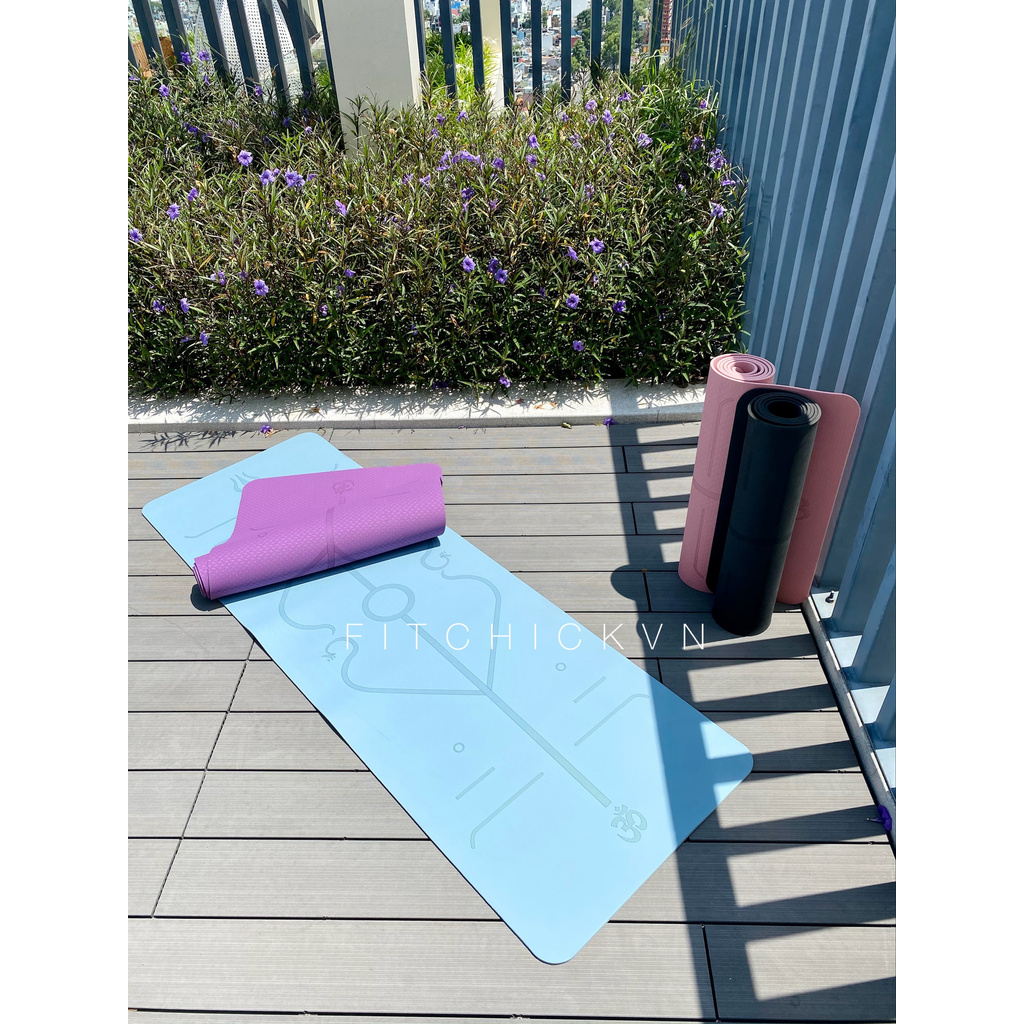 Thảm yoga tập full body Jade Mats ( tặng kèm túi đeo )