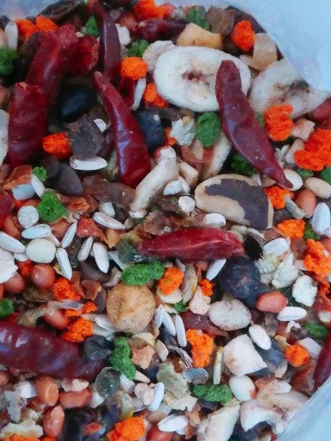 FRUIT COCKTAIL cao cấp cho Vẹt gói 100g,200g