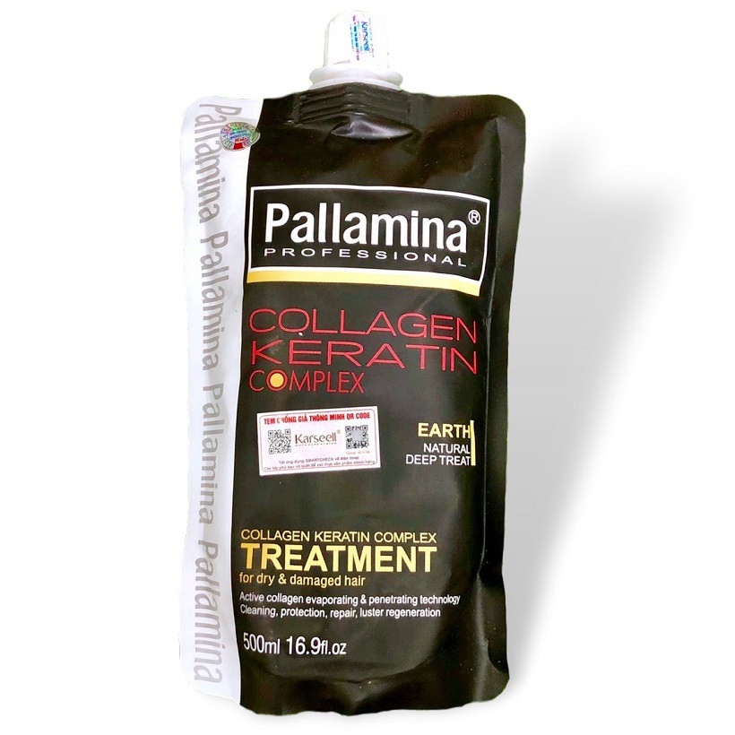 DẦU HẤP DƯỠNG TÓC PALLAMINA COLLAGEN 500ML