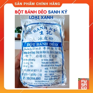 BỘT BÁNH DẺO SANH KÝ làm nhân bánh Dừa, Bánh in, Bánh Trăng, Bánh Trung Thu (loại 500 gr)