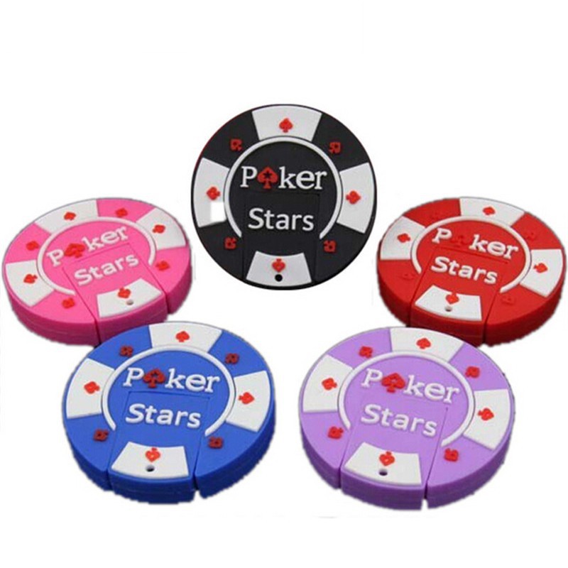 USB hình lá bài Poker bằng cao su