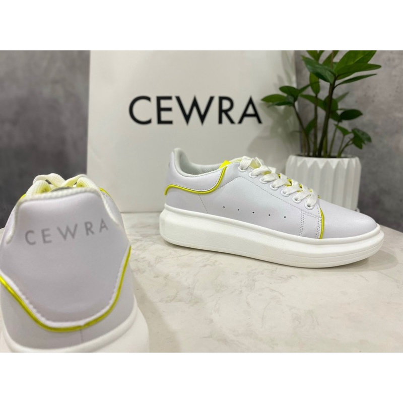 Giày thể thao nữ Cewra độn đế cao 3p