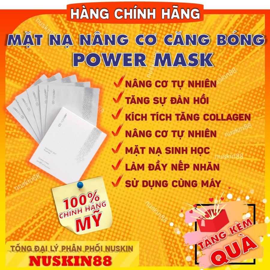 Mặt Nạ Nâng Cơ , Săn Chắc Da POWER MASK GALVANIC (Hộp 5 miếng)