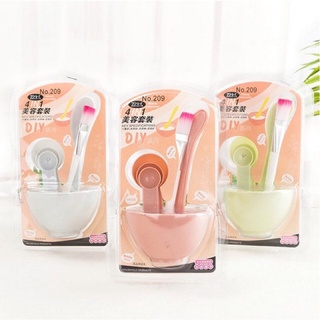 BỘ DỤNG CỤ BÁT TRỘN ĐẮP MẶT NẠ CHĂM SÓC DA MẶT