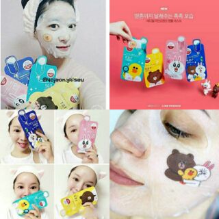 MẶT NẠ MEDIHEAL LINE FRIENDS KOREA HÀNG CHUẨN KOREA