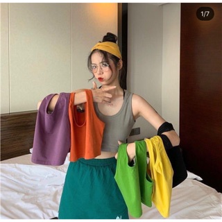 Áo ba lỗ croptop