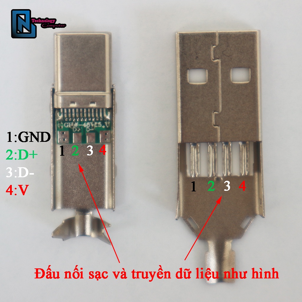 Bộ Đầu Kết Nối Type C Và Usb A Dùng Để Truyền Dữ Liệu Sạc Nhanh Các Thiết Bị Điện Tử Hiện Nay