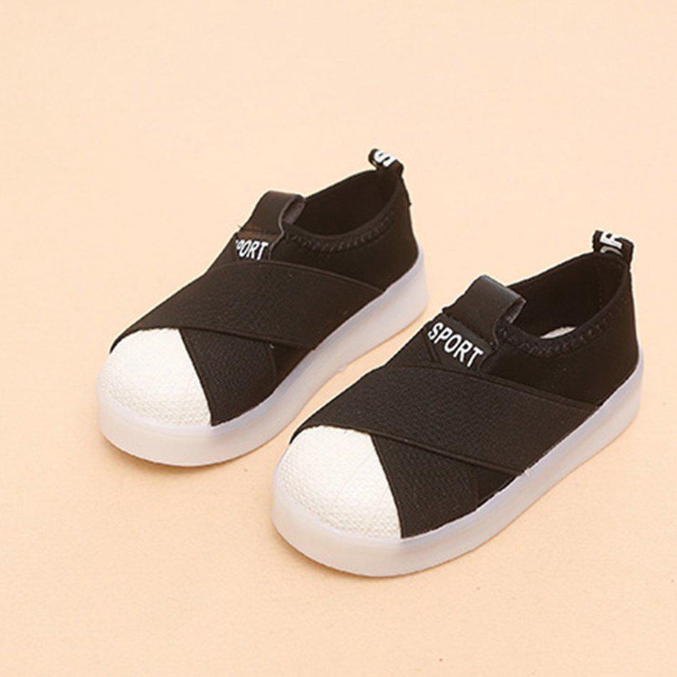 ❤Giày Thể Thao Đế Gắn Đèn Led Cho Bé