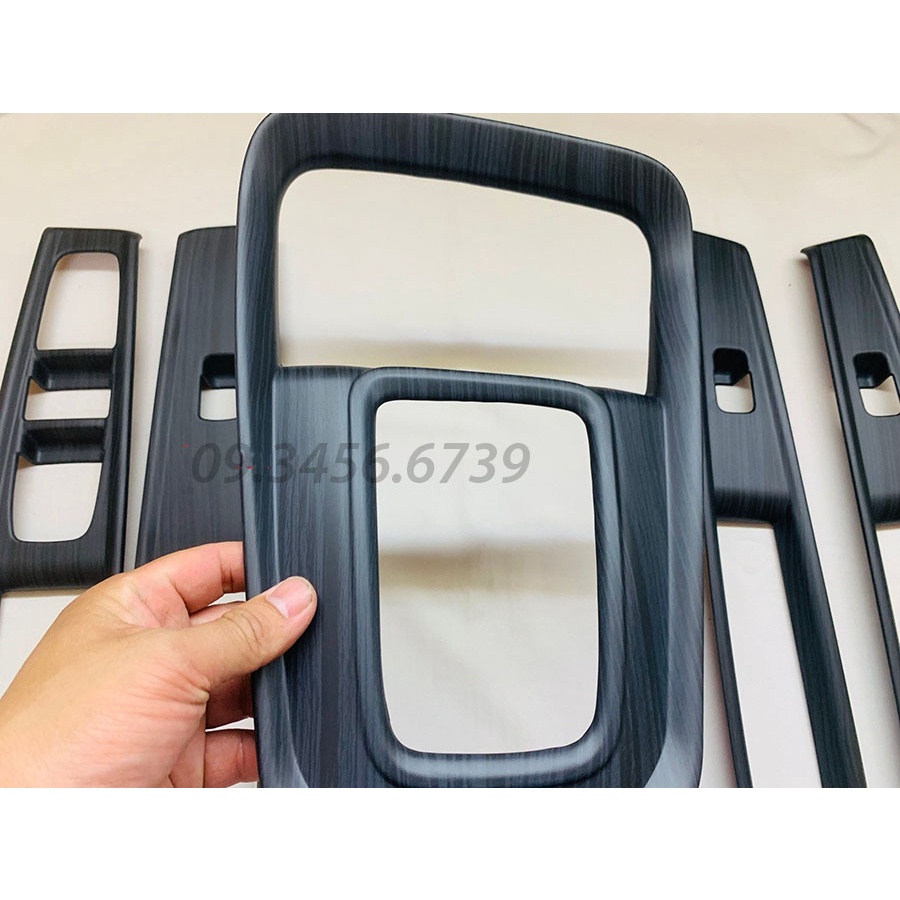 Ốp nội thất xe Kia Sonet 2021 2022 2023 mẫu vân đá Chất Liệu Nhựa ABS - 5 chi tiết