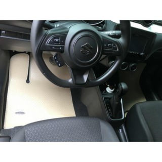 Thảm sàn KATA dành cho xe Suzuki Swift 2019 - Tặng kèm 1 đôi gương cầu lồi và bảng số điện thoại