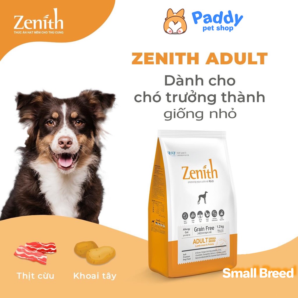 Hạt Mềm Zenith Adult Cho Chó Trưởng Thành