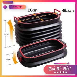 Thùng để đồ, thùng để cốp ô tô gấp gọn loại 40l