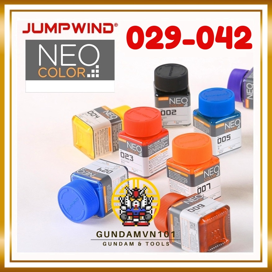 SƠN JUMPWIND NEO COLOR  -  Sơn mô hình màu cơ bản mô hình lắp ráp quân sự gundam gunpla figure doll warhammer