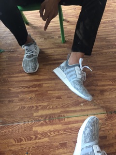 Giầy thể thao NMD R2 cổ chun sf+ ( full box )