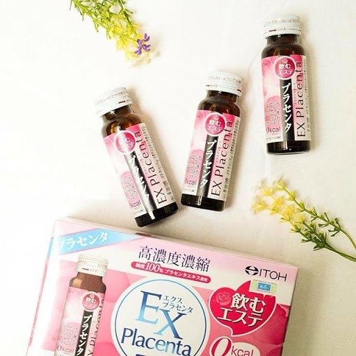 Nước uống bổ sung Placenta EX (Itoh Kanpo Seiyaku) 50ml x 10chai- Hachi Hachi Japan Shop