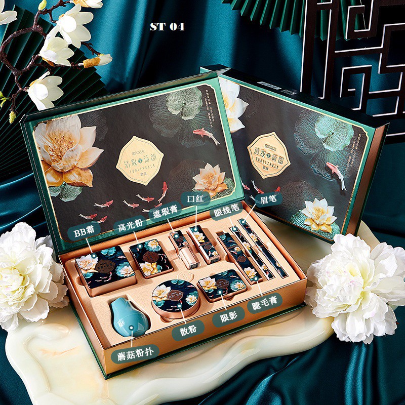 [SẴN HÀNG] Set trang điểm hoa sen 10 món Youliyoula | BigBuy360 - bigbuy360.vn