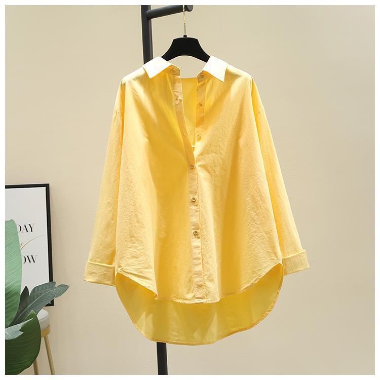 Áo Thun 100% cotton Dáng Rộng Ngắn Lưng Thời Trang Mùa Hè