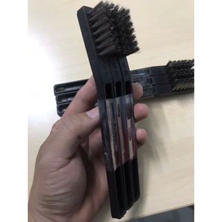 Combo 3cây bàn chải sợi inox cán nhựa
