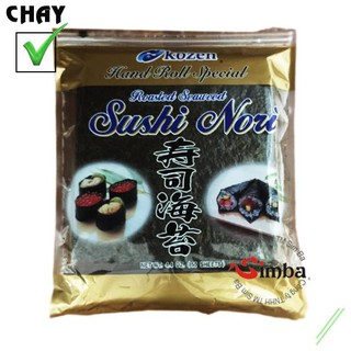 Rong biển sushi (nori gold) 50 lá - 125g