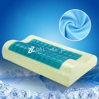 Gối ngủ cao su non gel mát ZURI PILLOW GDH-02