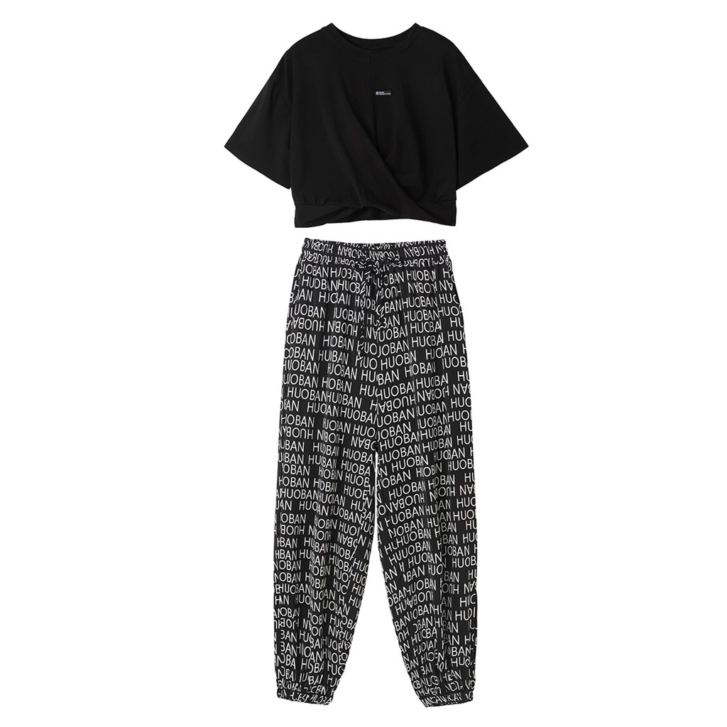 Set áo phông quần thụng streetwear LS53 | BigBuy360 - bigbuy360.vn