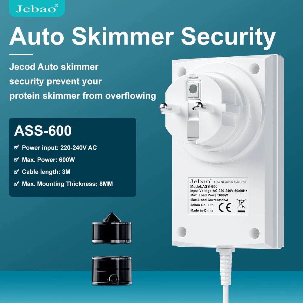 Auto Skimmer Security ASS 600 Jebao Cảm biến chống tràn skimmer bảo vệ hệ thống bể cá biển