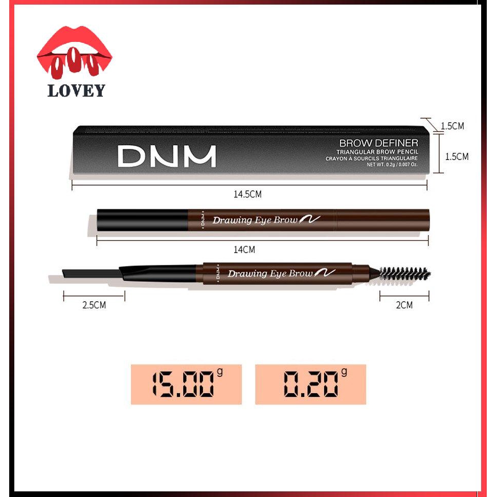 [Hàng mới về] Chì kẻ lông mày chống thấm nước chống lem DNM【05219】 | BigBuy360 - bigbuy360.vn