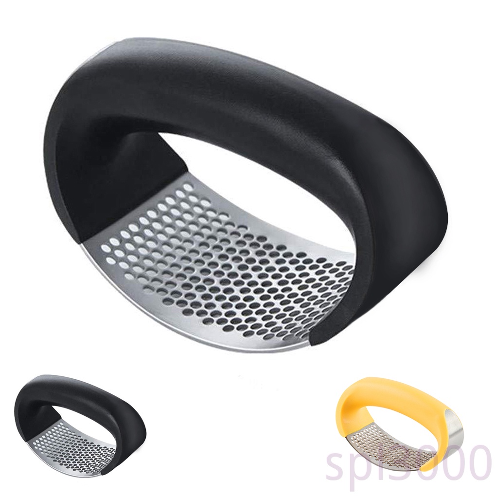 Dụng Cụ Nghiền Tỏi Bằng Thép Không Gỉ Tiện Dụng Cho Nhà Bếp