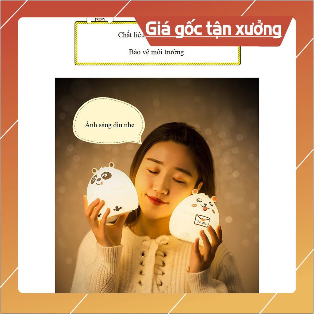 Đèn Ngủ Cảm Ứng Hình Gấu Trúc Ngộ Nghĩnh❤️FREE SHIP❤️( SIÊU ĐẸP, SIÊU LÃNG MẠN )