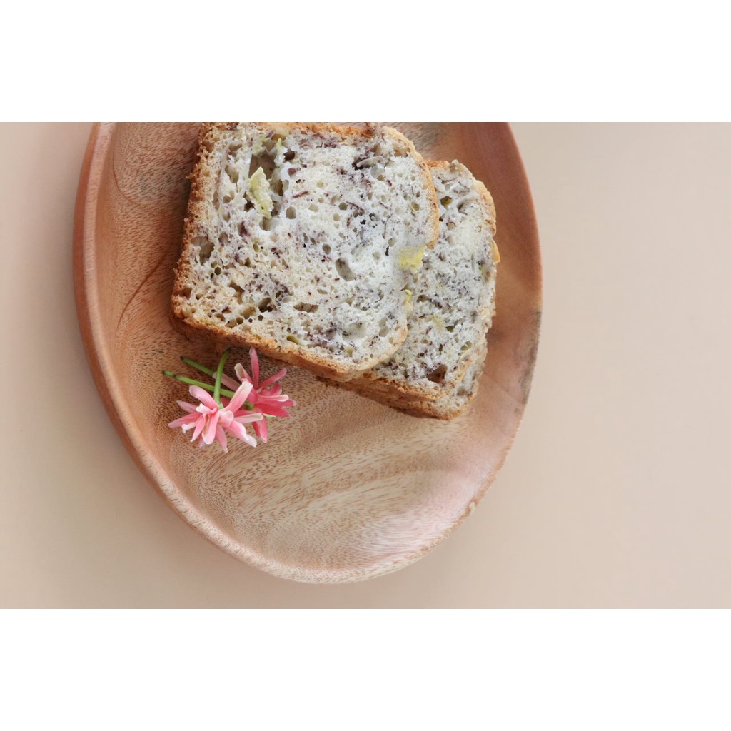 Bánh mì tươi Thuần chay không đường,không trứng,không sữa bò ăn kiêng - Vegan Bread healthy keto