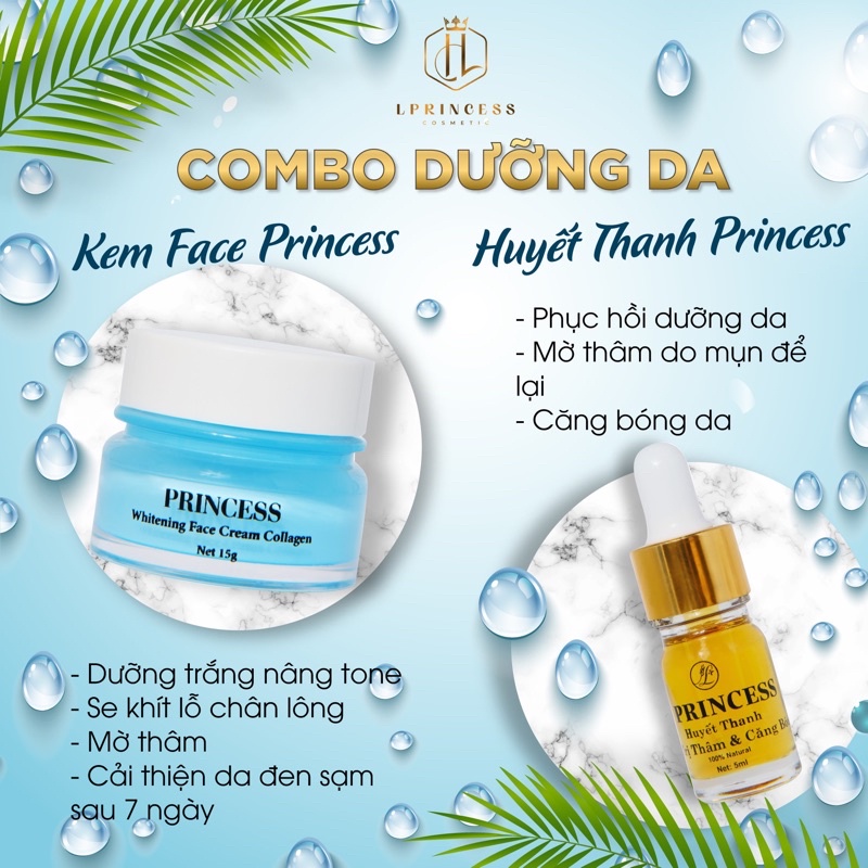 Combo Dưỡng Da Princess