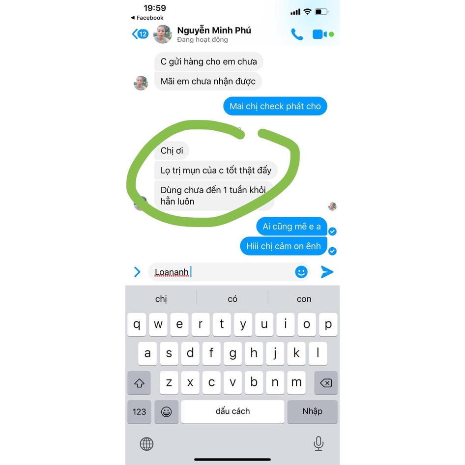 Serum giảm mụn, thâm rỗ Anh Loan 5ml | BigBuy360 - bigbuy360.vn